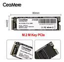 Ssd M.2 Ceamere 256gb Nvme 2280 Pci-e Gen 3.0 2400mb/s