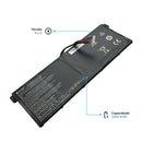 BAT. ACER A515-51-52 11.4v 2200mah